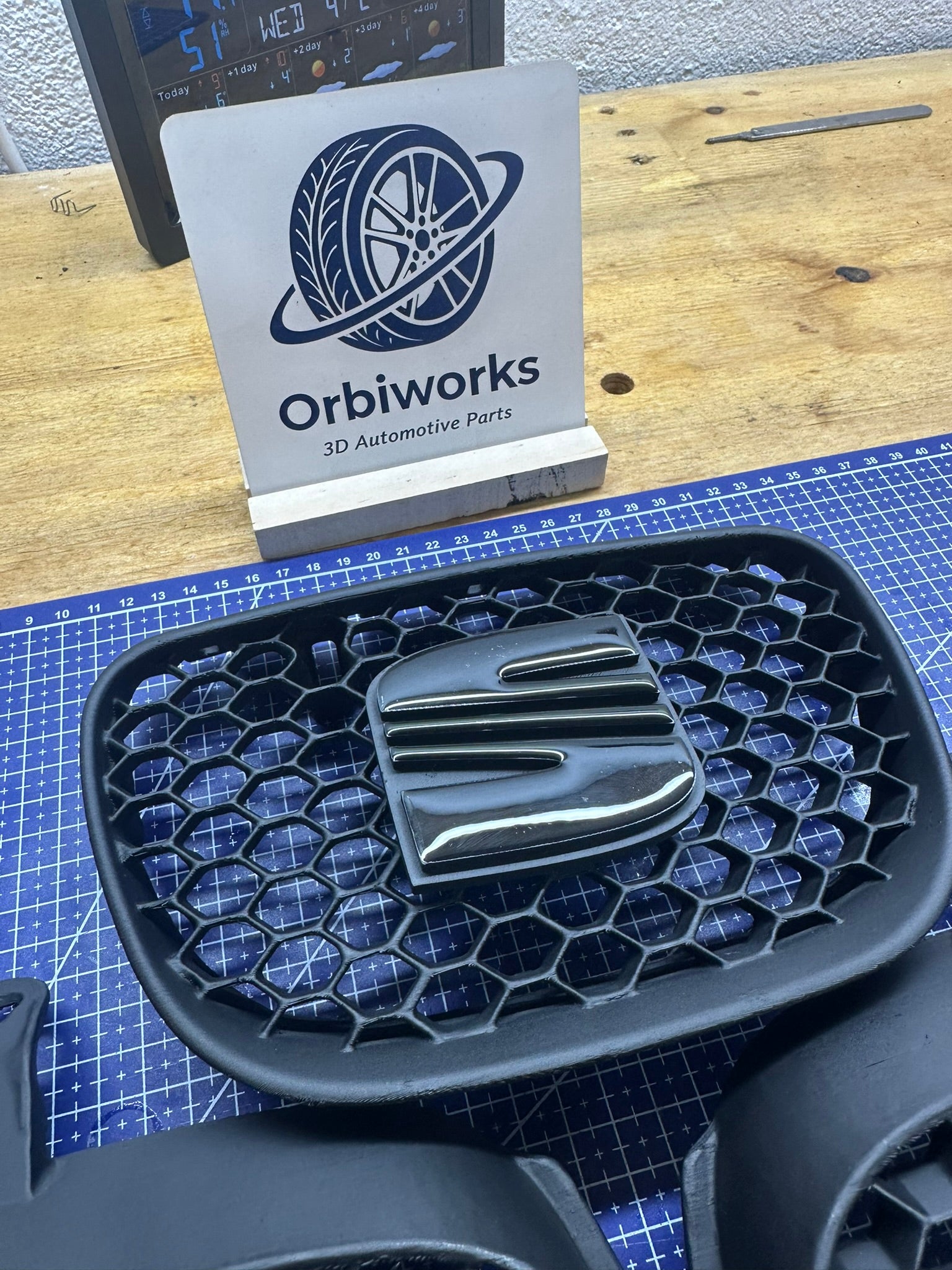 Rejilla frontal Seat Leon MK1 Cupra